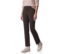 Bootcuthose CECIL "Style Toronto", Damen, Gr. M (40), Länge 32, truffle braun, Web, Obermaterial: 65% Viskose, 27% Polyamid, 8% Elasthan, unifarben, slim fit lang, Hosen, im Slim Fit / Stretch-Viskose