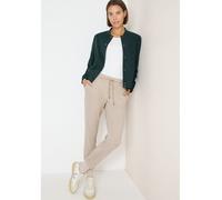 Cecil Damen Sweathose Casual Fit Jogger 79% Polyester 18% Viskose 3% Elasthan Beige Gr. XL/L28