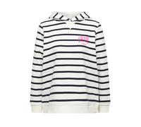 Cecil - Sweatshirt mit Kapuze und Chestprint universal blue - Gr. - M