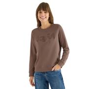 Cecil - Sweatshirt mit Stickerei urban taupe - Gr. - L