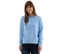 Cecil Sweatshirt mit Wording Sporty Light Blue S