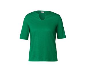 Cecil - T-Shirt im Tunika-Look grün - Gr. - S