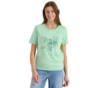 Cecil T-Shirt mit Artwork Juicy Lime XL