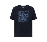Cecil - T-Shirt mit Frontprint blau - Gr. - S
