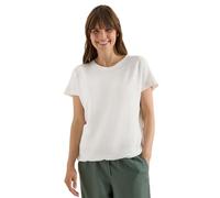 T-Shirt mit Rundhals und Struktur