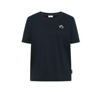 Cecil - T-Shirt mit Schriftzug grün - Gr. - S