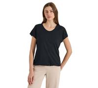 Cecil T-Shirt mit V-Neck und Spitzendetail Palm Breeze Green XS