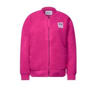 Blouson CECIL, Damen, Gr. L (42), pink (pink flash), Stoff, Vorderseite: 100% Polyester. Rückseite: 100% Polyester, unifarben, normal normal, Rundhals, elastischer Bund, Jacken Blouson, mit innerem wä
