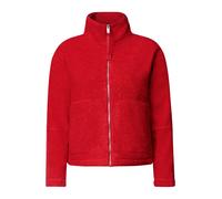 CECIL - Teddyjacke mit Stehkragen und Zipper flame red - Gr. - XS