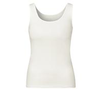 Cecil Damen Basic Top Linda mit Rundhals aus reiner Baumwolle Weiß XL