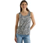 Cecil - Top mit Animalprint grün - Gr. - S