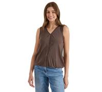Cecil Top mit V-Neck und Crochet-Tape