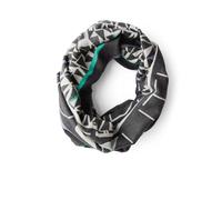 Cecil Damen Loop-Schal TOS_Cozy Print Loop B572646 – Schwarz