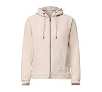 CECIL - TOS Fleece Hoody Jacket 17763_cashmere_beige - Gr. - S