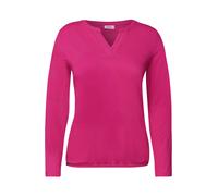 CECIL - TOS Solid Split Neck Tunic 17981_pink_flash - Gr. - XXL