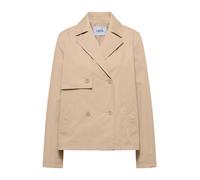 Cecil Damen Trenchcoat verkürzte Passform – 100% Baumwolle, gefüttert – Beige M