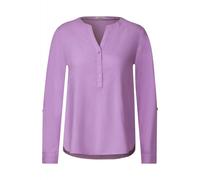 Cecil - Turn-Up Viskosebluse lila - Gr. - M