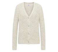 CECIL - Two Tone Cardigan metal grey melange - Gr. - XXL