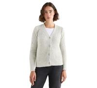 Cecil Strickcardigan 2515404 Two-Tone Metal Grey Melange Damen Größe L