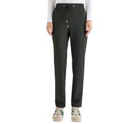 Stoffhose CECIL "Style Tracey", Damen, Gr. S (38), Länge 28, raw khaki, Web, Obermaterial: 41% Polyamid, 29% Viskose, 22% Polyester, 8% Elasthan. Futter: 100% Viskose, unifarben, lang, Hosen Stoffhose