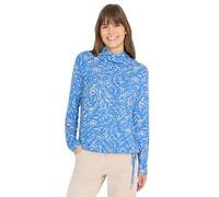Cecil Two-Tone Shirt Fountain Blue Melange XS