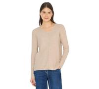 Cecil V-Neck Pullover Desert beige Melange L
