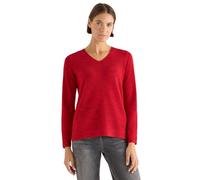 Cecil Damen V-Neck Pullover in Rot, Gr: M