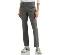 Cecil Damen Washed-Look Hose in Grün, Gr: 33