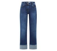 Cecil Jeans Wide-Leg NEELE – Washed-Look, blau, Damen, Gr. 25/30