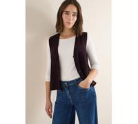 Cecil Damen Bouclé Weste in Rot, Gr: M