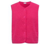 Cecil Damen Weste aus Teddy-Material mit Rundhals in Pink, Gr: S