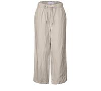 Cecil - Wide Leg Hose aus Leinenmix beige, S/26