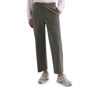 Stoffhose CECIL, Damen, Gr. XXL, Länge 26, clear khaki, Web, 66% Baumwolle, 30% Polyester, 4% Elasthan, unifarben, loose fit 7/8-Länge, Hosen Stoffhose, High Waist (32433907-XXL) clear khaki