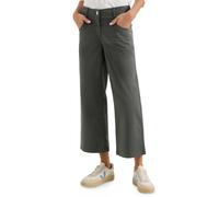 Culotte CECIL, Damen, Gr. 33, Länge 26, clear khaki, Web, 96% Baumwolle, 4% Elasthan, unifarben, loose fit knöchelfrei, Hosen Culotte, High Waist (36385744-33) clear khaki