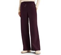 Culotte CECIL, Damen, Gr. XL, Länge 30, eggplant rot, Stoff, 75% Polyester, 22% Viskose, 3% Elasthan, unifarben, loose fit normal, Hosen, im Loose Fit (69355840-XL) eggplant rot