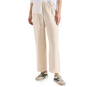 Stoffhose CECIL "Style Neele", Herren, Gr. XS (36), Länge 30, macadamia beige, Web, Obermaterial: 55% Leinen, 45% Viskose. Futter: 100% Baumwolle, unifarben, loose fit lang, Hosen Stoffhose, mit Gummi