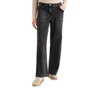 Cecil Wide Leg Jeans Dark Grey Washed 36