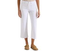 Loose-fit-Jeans CECIL, Damen, Gr. 34, Länge 26, weiß, Jeans, 78% Baumwolle, 21% Elastomultiester, 1% Elasthan, unifarben, 7/8-Länge, Jeans, High Waist (84087750-34) weiß