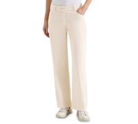 Loose-fit-Jeans CECIL, Damen, Gr. 31, Länge 28, pearl beige, Jeans, 50% Baumwolle, 48% Baumwolle, 2% Elasthan, unifarben, lang, Jeans, mit Wide Legs (79206907-31) pearl beige