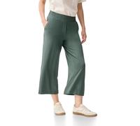 CECIL Damen B378995 Wide Leg Jersey-Hose, Balmy Khaki, XL / 24L