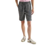 Shorts CECIL, Damen, Gr. S (38), grau (mid grau random wash), Stoff, 100% Lyocell, unifarben, loose fit kurz, Hosen Shorts, mit Wide Legs (81845561-S) mid grau random wash