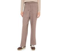 Cecil Damen Wide Leg Strickhose in Braun, Gr: L