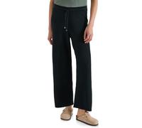 Jogger Pants CECIL, Damen, Gr. XL, Länge 28, palm breeze grün, Web, 60% Baumwolle, 40% Viskose, unifarben, loose fit knöchelfrei, Hosen, mit Wide Legs (14997450-XL) palm breeze grün