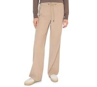 Cecil Damen Wide Leg Twill Hose in Beige, Gr: L