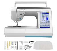 Cecotec Nähmaschine BelleCouture 36000 Control, 7" Touchscreen mehrsprachig, LED-Licht, 360 Stiche inkl. Buchstaben/Zahlen, PedalFree, TwinNeedle, automatischer Einfädler, Fadenabschneider
