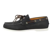Timberland Herren Cedar Bay 2 Eye Boat Shoe, Navy Full Grain, 43.5 EU
