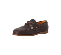 Timberland Herren Cedar Bay 2 Eye Boat Shoe, Dk Brown Full Grain, 43.5 EU