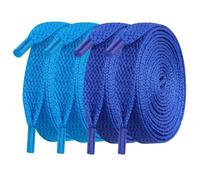 Cedelichy 2 Paar flache Schnürsenkel, Unisex-Ersatz-Schuhringe | Farbige Schnürsenkel für alle Altersgruppen, geeignet zum Laufen, Wandern, Rollschuhe und die meisten täglichen Sportschuhe
