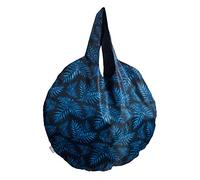 Easy Bag Round XL Philodendron blue 4048809026353