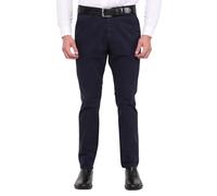 CEDY DENIM Chino Hose Herren Regular Fit, Klassische Komfortabel Basic Chino Hose, Stretch Business Hosen Herren CD321 (36W/32L Navyblau)